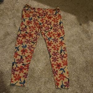 LuLaRoe Multicolor Floral Leggings
